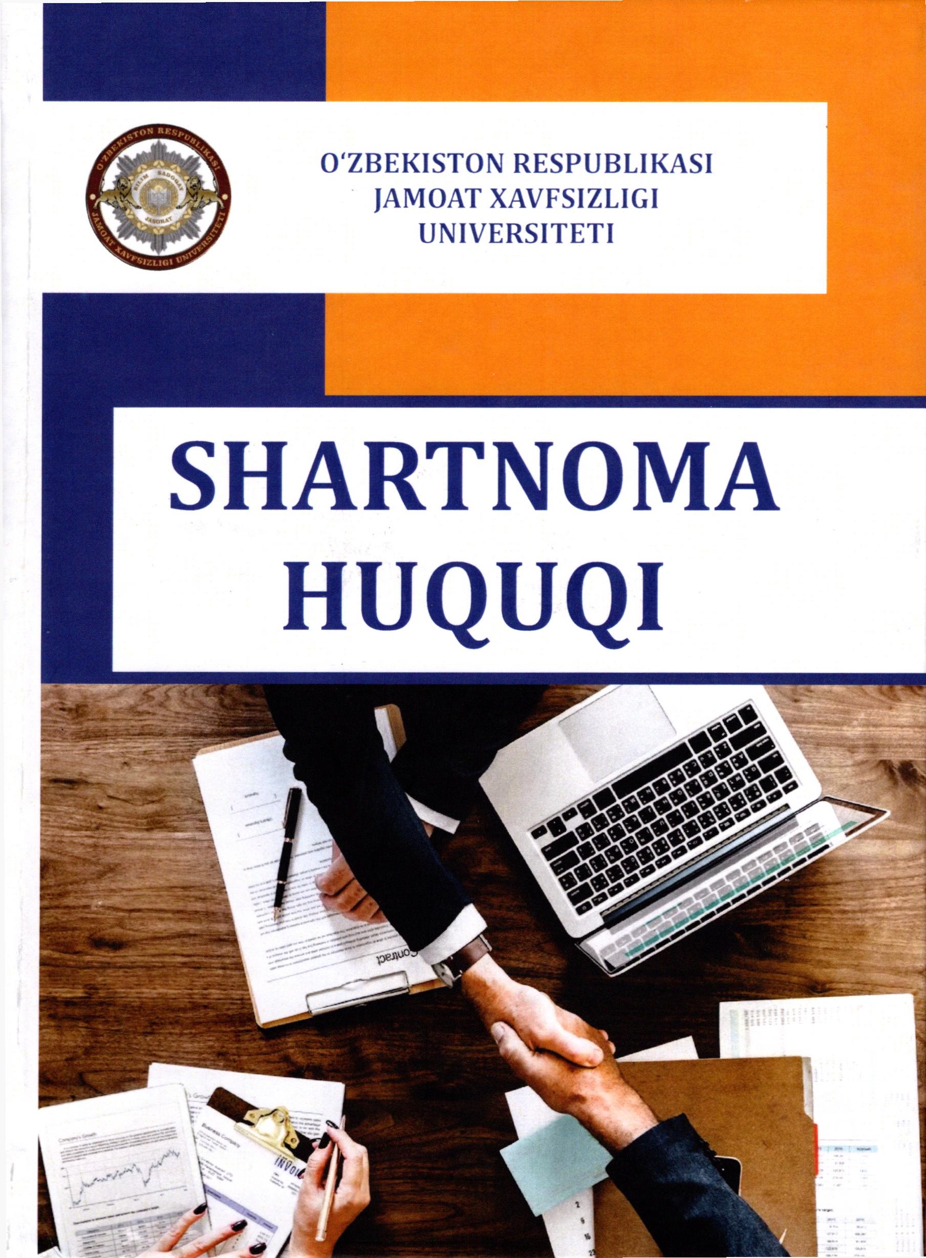 Shartnoma huquqi.2022