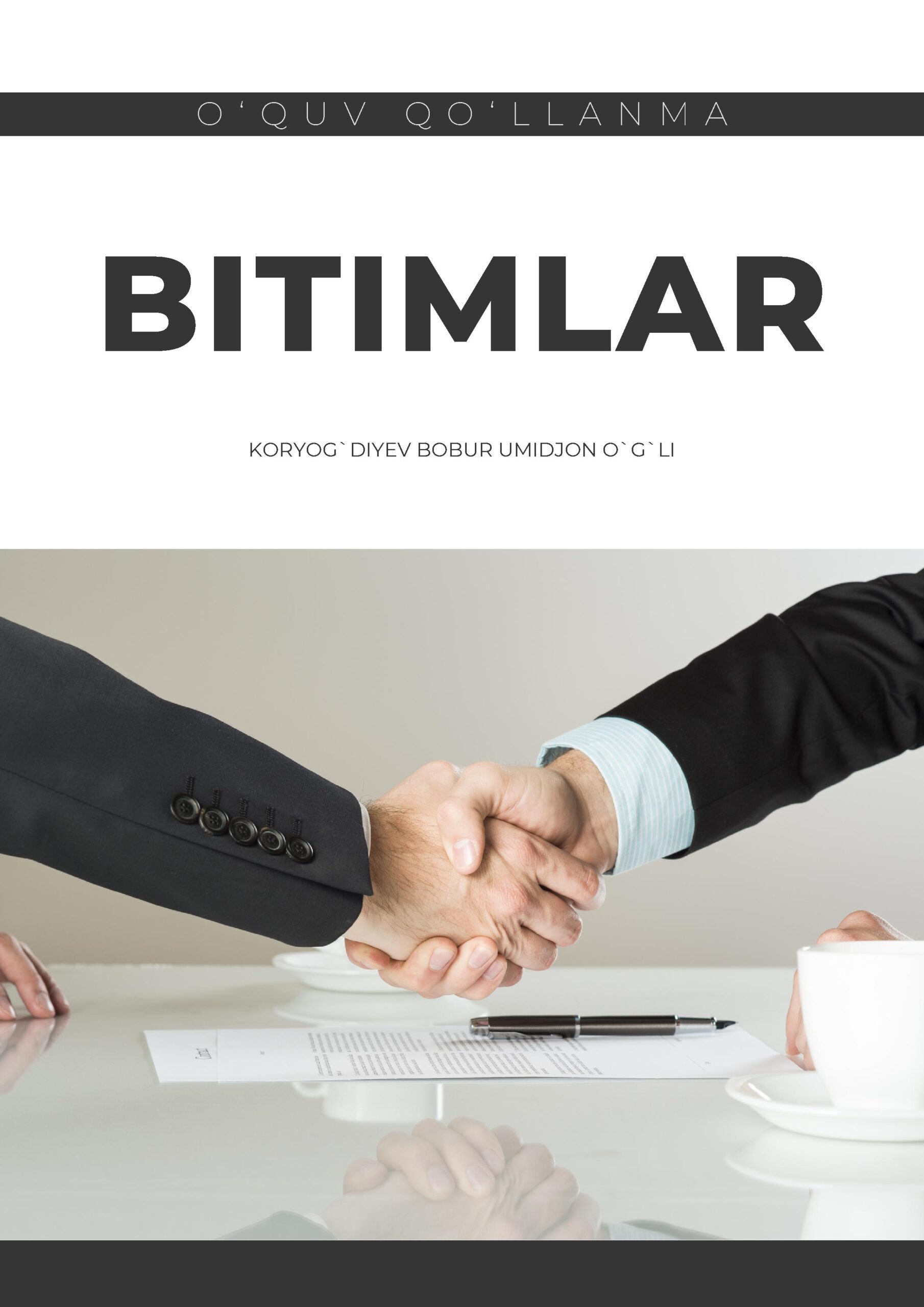 Bitimlar. Koryog'diyev B. 2022