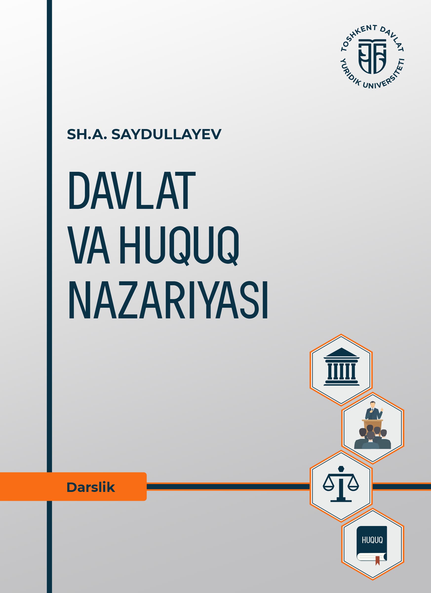 Davlat va huquq nazariyasi. Saydullayev Sh. 2024