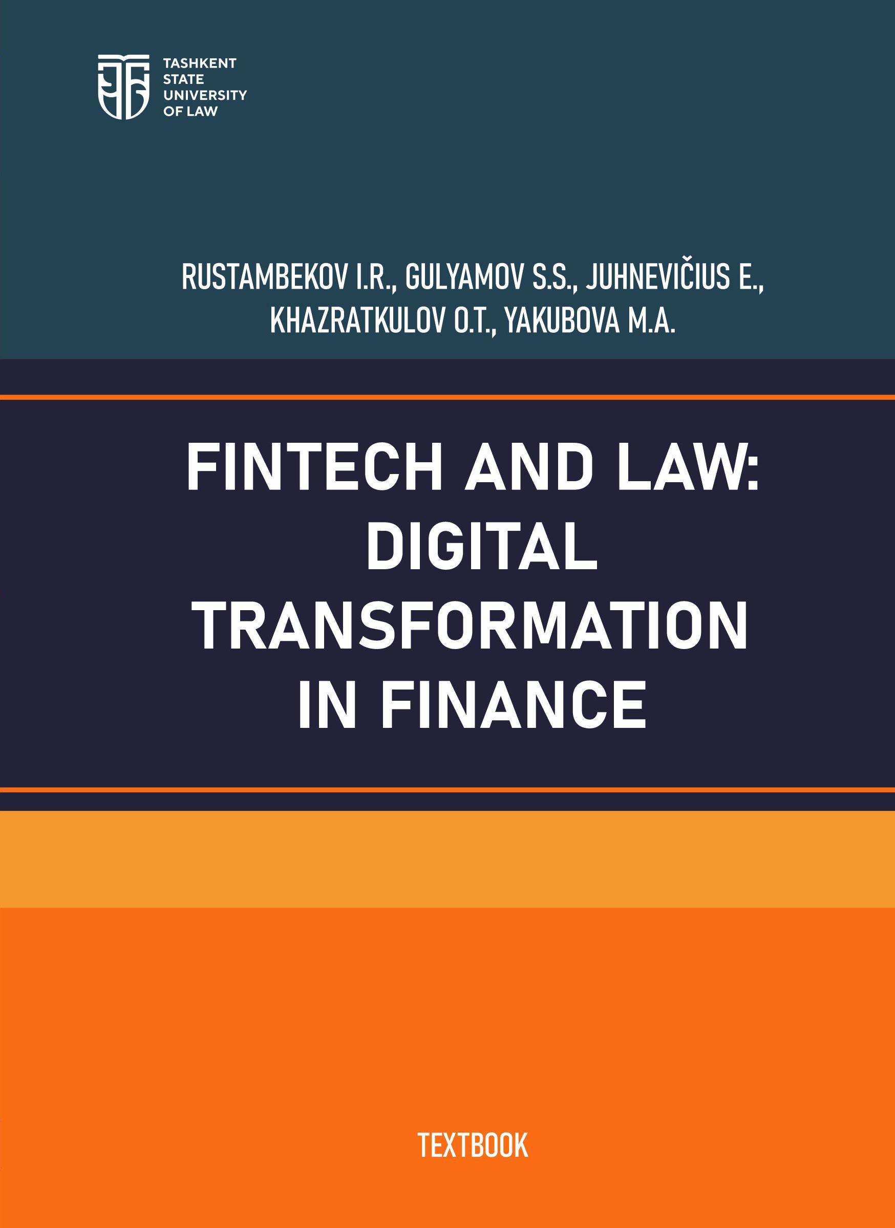 Fintech and law: digital transformation in finance. 2025